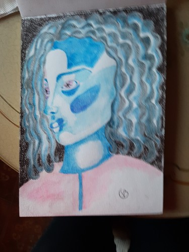 Quadro moderno dipinto mano - moderno, a