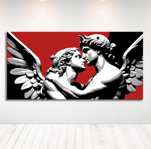 Quadro grande moderno dipinto - quadro,