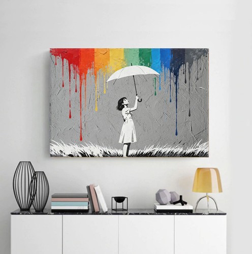 Quadro dipinto mano tela - dipinto, su