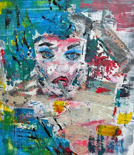 Quadro moderno dipinto - quadro,