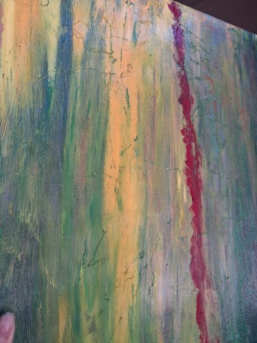 Quadro moderno dipinto mano - moderno, a