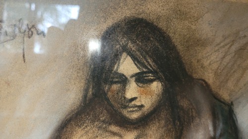 Quadro moderno dipinto - a, mano