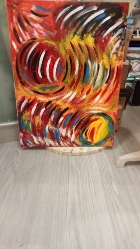 Quadri moderni dipinti mano - quadri,