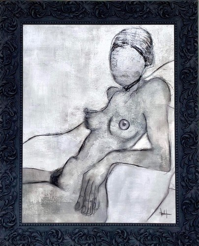 Quadri moderni dipinti mano - dipinti, a