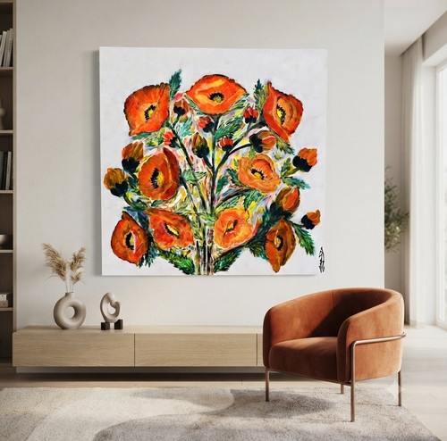 Quadro moderno dipinto - quadro,