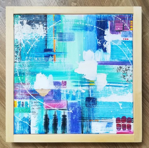 Quadro moderno astratto - quadro,