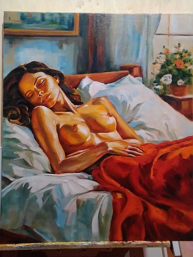 Quadro moderno dipinto a - quadro,