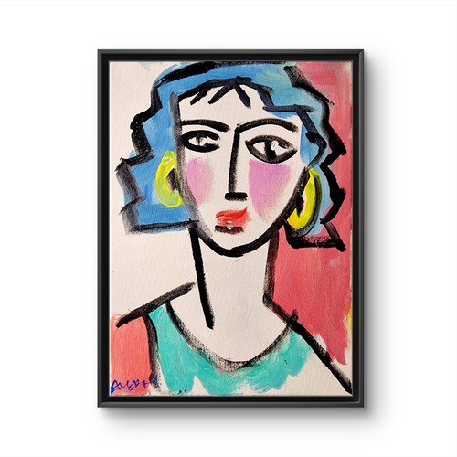 Tela originale arte donna - , x