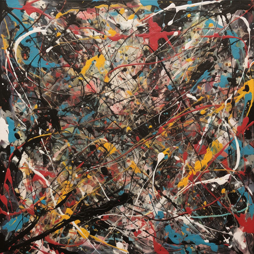 Quadro astratto moderno stile