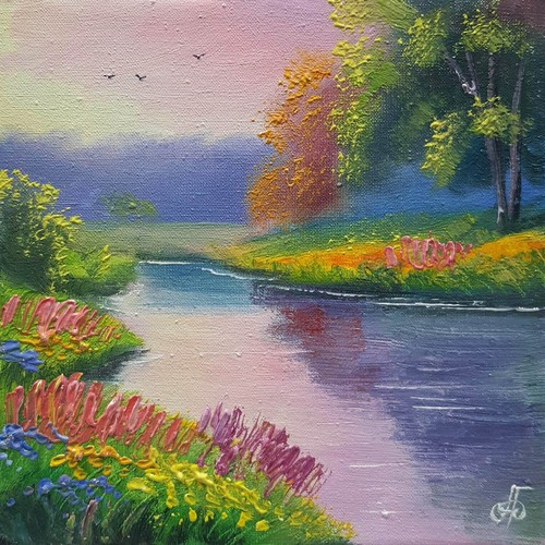 Artista ucraina dipinto olio - artista,