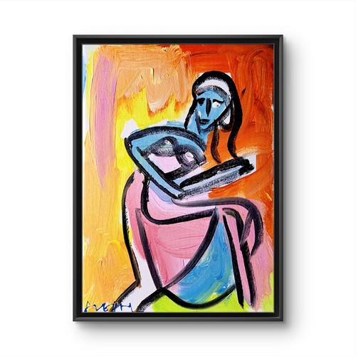 Tela originale art cubist - art, x