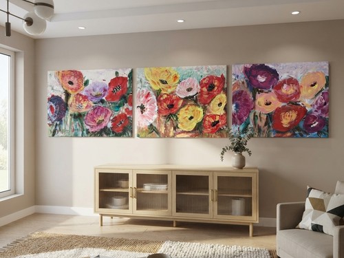 Quadro moderno dipinto - dipinto, a
