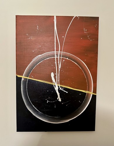 Quadro moderno dipinto - dipinto, mano