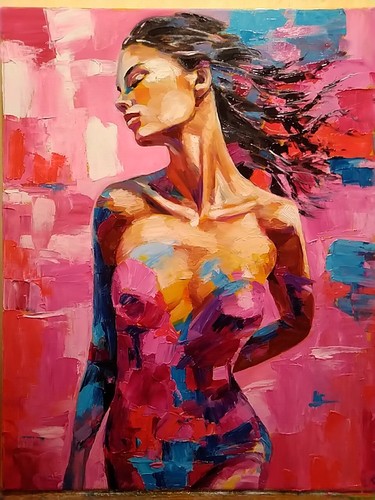 Quadro moderno dipinto a - quadro,
