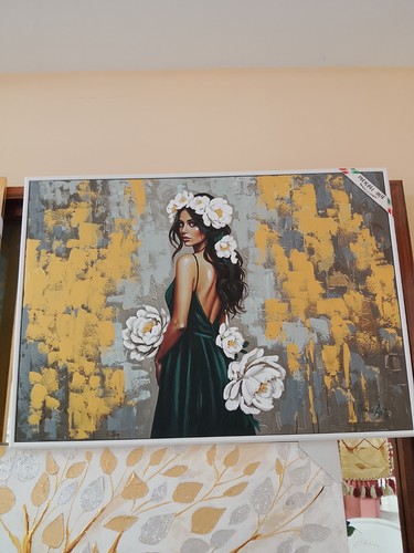 Quadro moderno dipinto - quadro, mano