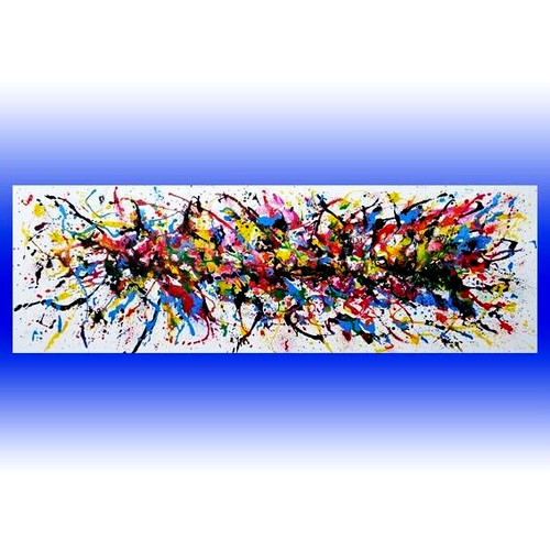 Quadro dipinto mano astratto - dipinto,
