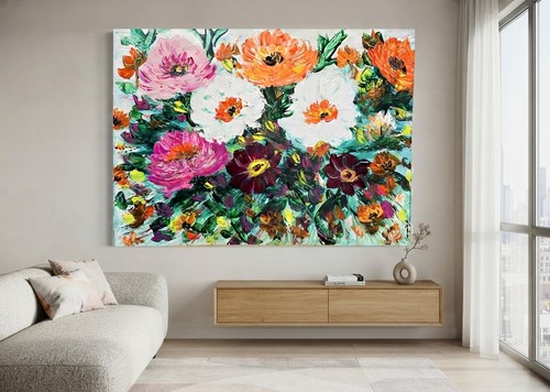 Quadro moderno dipinto - quadro,